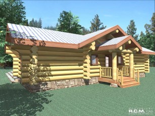 876 sq ft - The Rancher