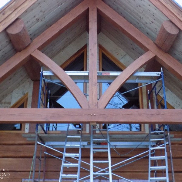 RCM Cad - Dovetail Timber Cabin Current Project