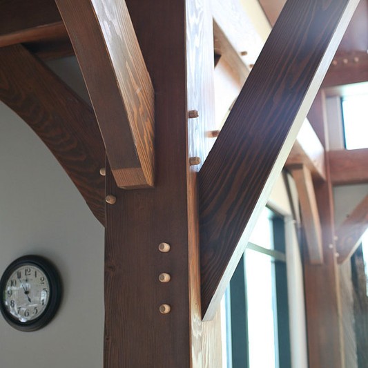 RCM Cad - Harrison Timber Frame Finished Project