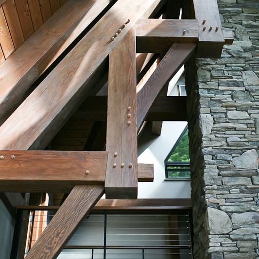 RCM Cad - Harrison Timber Frame Finished Project