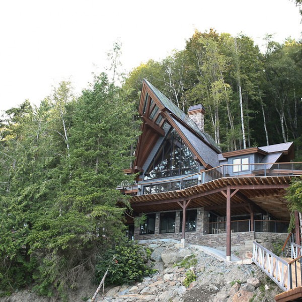 RCM Cad - Harrison Timber Frame Finished Project