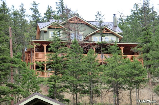 RCM Cad - Kamloops Timber Frame Finished Project