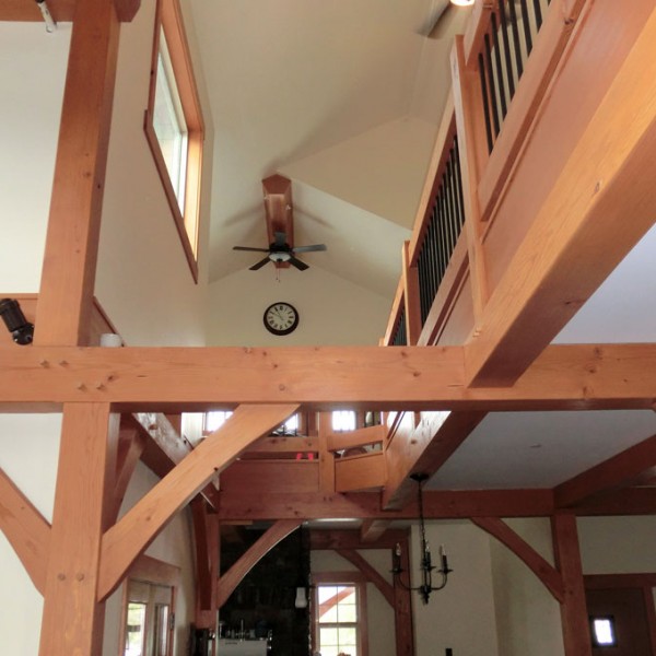 RCM Cad - Kamloops Timber Frame Finished Project