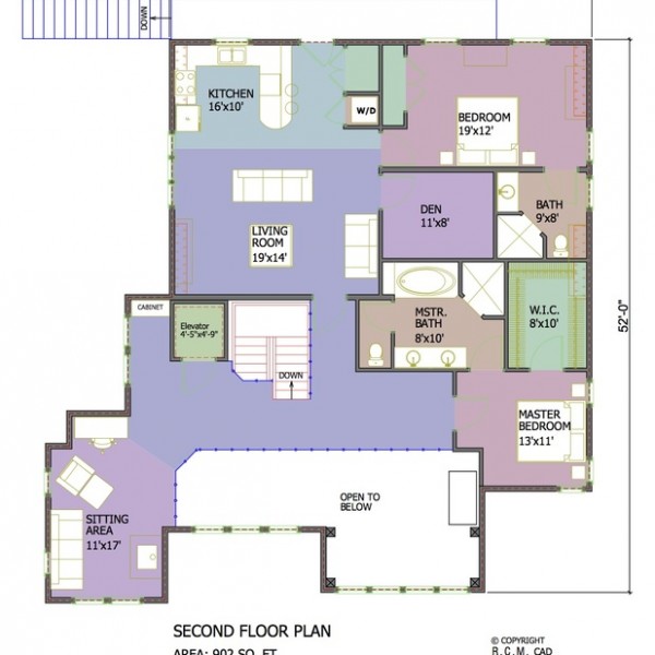 RCM Cad - Kamloops Timber Frame Finished Project