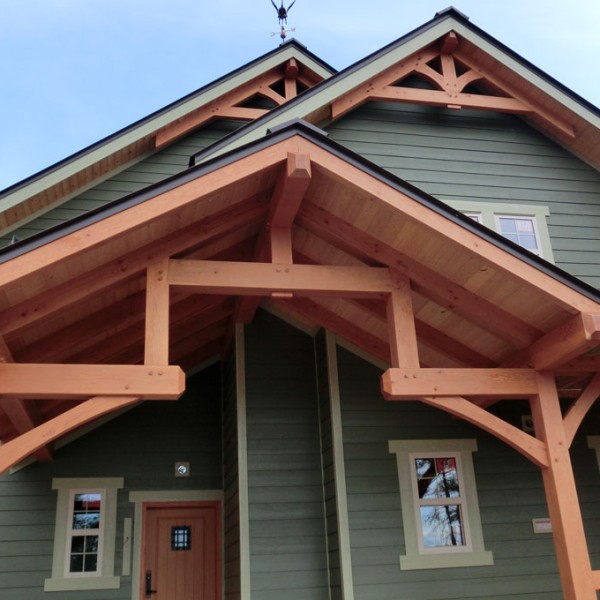 RCM Cad - Kamloops Timber Frame Finished Project