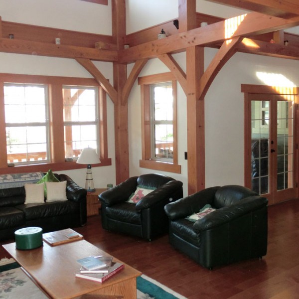 RCM Cad - Kamloops Timber Frame Finished Project