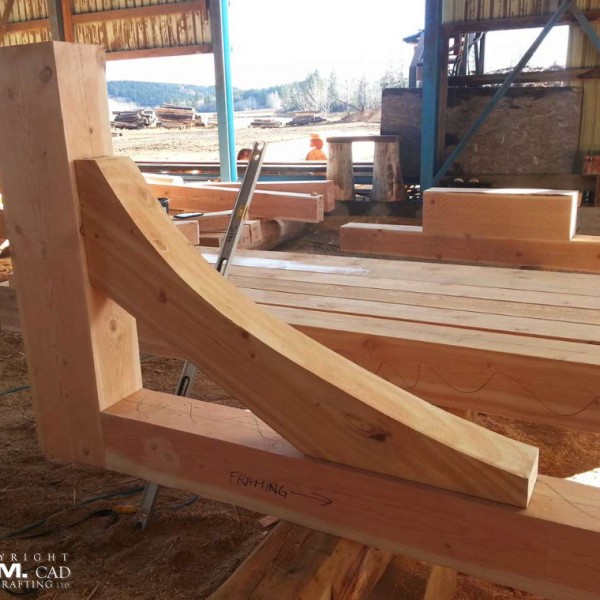 RCM Cad - Saskatchewan Timber Frame Current Project